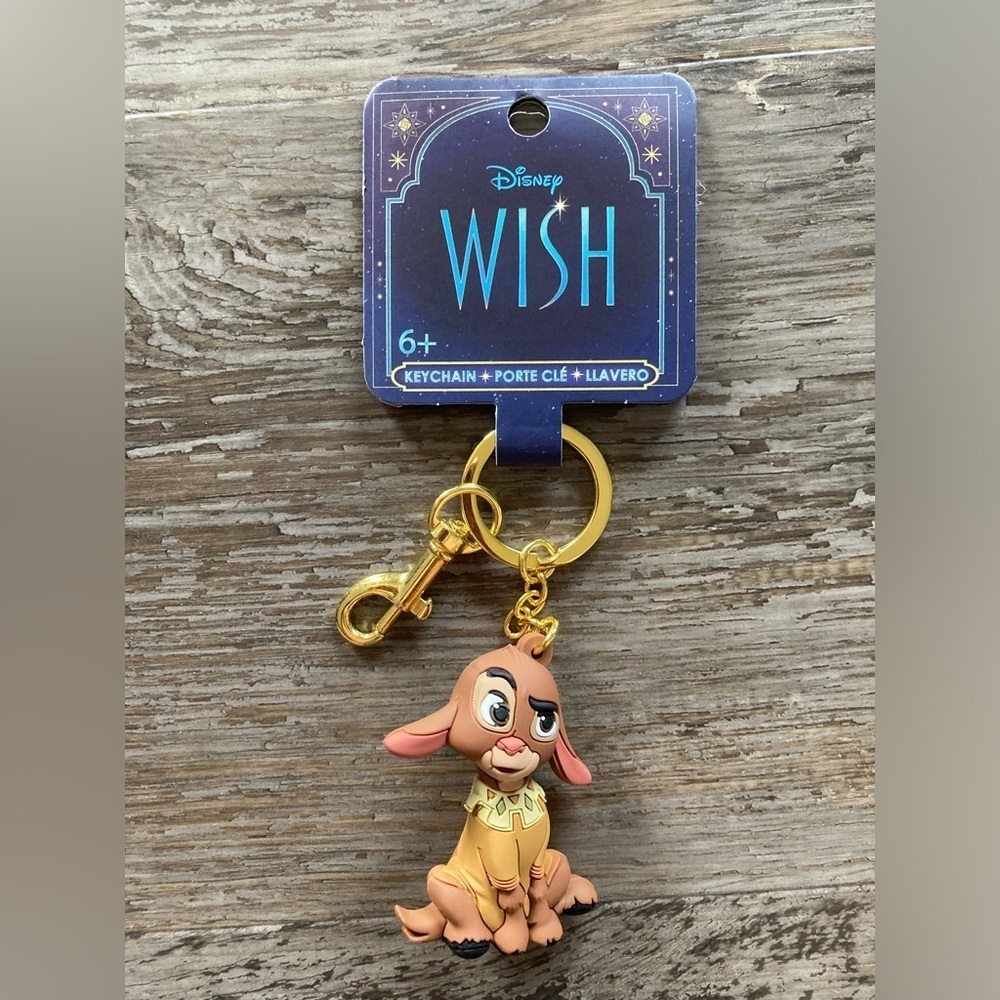 Disney Parks Valentino Wish donkey charm and keychain - Picture 2 of 5
